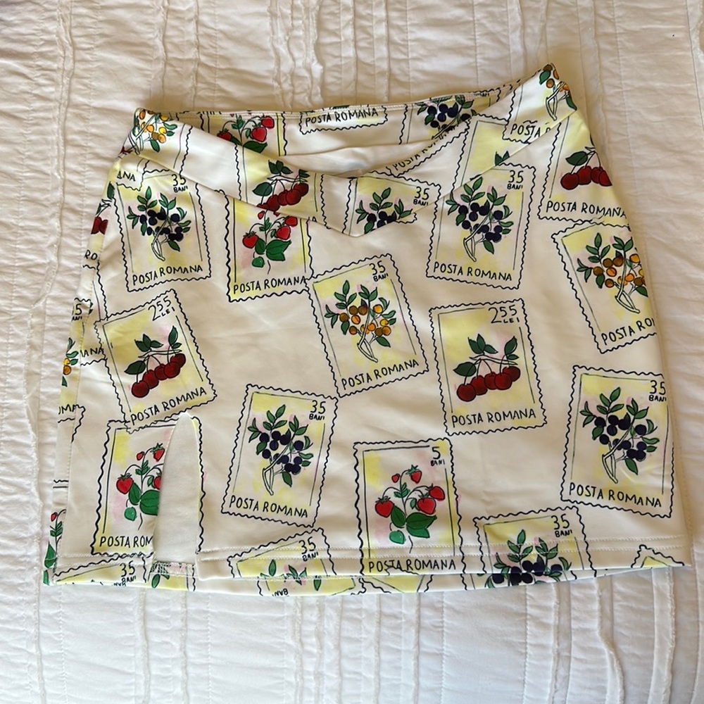 post card skirt.
